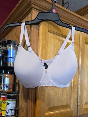 Natori - Women's Light Pink Lace Underwire Bra - Comfortable Support